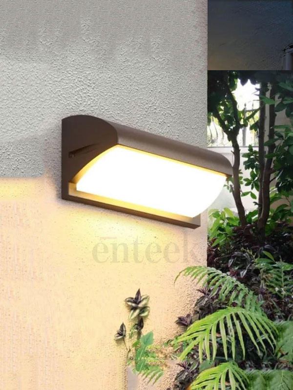 709 12W Bulkhead wall light rainproof wall light on mode.