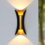 Black Up Down Wall Light (099) 10W