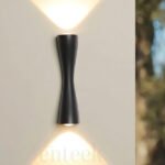 Black Outdoor Up Down Wall Light 419