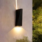 Black Up Down Wall Light (152) 6W