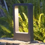 Gate Light Grey Pillar Light (079) 12W