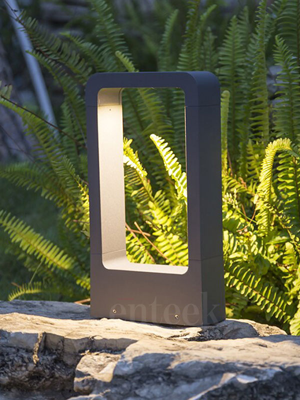 Gate Light Grey Pillar Light (079) 12W