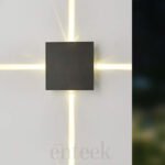 Gray 4 Way Wall Light (855) 12W