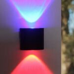 Black RGB Up Down Wall Light (279) 2W