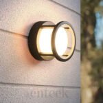 Round Black Wall Light (3505)R 5W