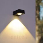Black Up Down Wall Light (125)S 4W