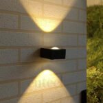 Black Up Down Wall Light (126)S 4W