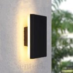 Square Outdoor Wall Light (417) 12W