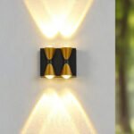 Black Up Down Wall Light (539) 4W