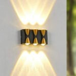 Black Up Down Wall Light (539) 6W