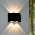 Black Up Down Wall Light (279) 4W
