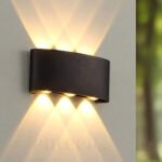 Black Up Down Wall Light (279) 6W