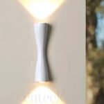 White Outdoor Up Down Wall Light 419 6W