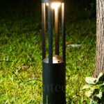 Black Garden Bollard Light (1200) 12W