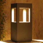 Black Gate Light (1155) Pillar Light 12W