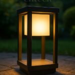 Black Gate Light (1160) Pillar Light 12W