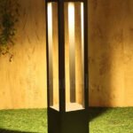 Black Medium Bollard Light (1151) 12W