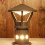 Grey Gate Light (1020) Pillar Light 12W