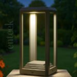 Grey Gate Light (1140) Pillar Light 12W