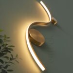 Decorative Golden Wall Light (015B) 12W Indoor Wall Lamp