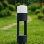 Outdoor Black Garden Bollard Light 169 12W Pathway Light