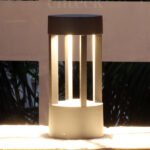 Round Grey Gate Light (1010) 12W